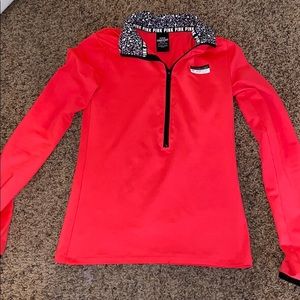 🦋hot pink victoria’s secret PINK pull over